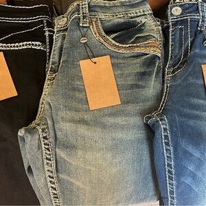 Classic Blue Boot Cut Jeans for Men